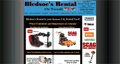 Desktop Screenshot of bledsoesrental.com